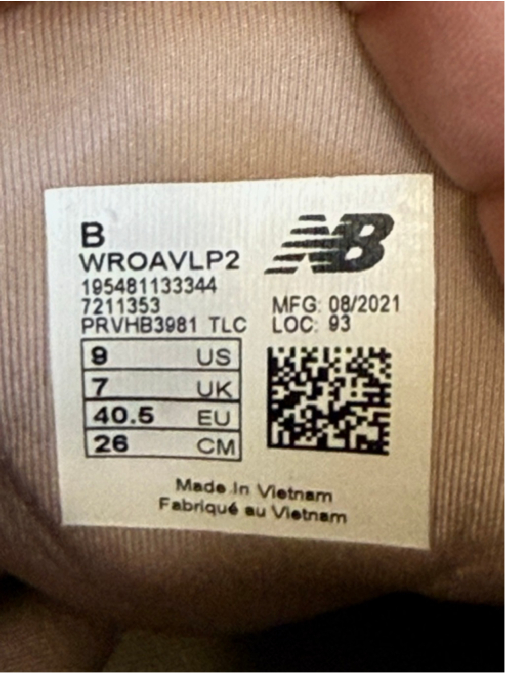 New Balance Fresh Foam Roav V2 Sneakers Mauve Pink Women's 9 (WROAVLP2) - Picture 11 of 11